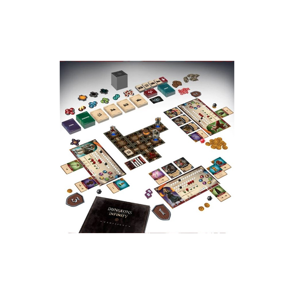 Dungeons of Infinity + Kingdom Cost - Deluxe Kickstarter (Livraison Strasbourg, France)
