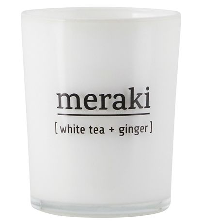 Meraki Duftkerzen - 60 g - White Tee & Ginger