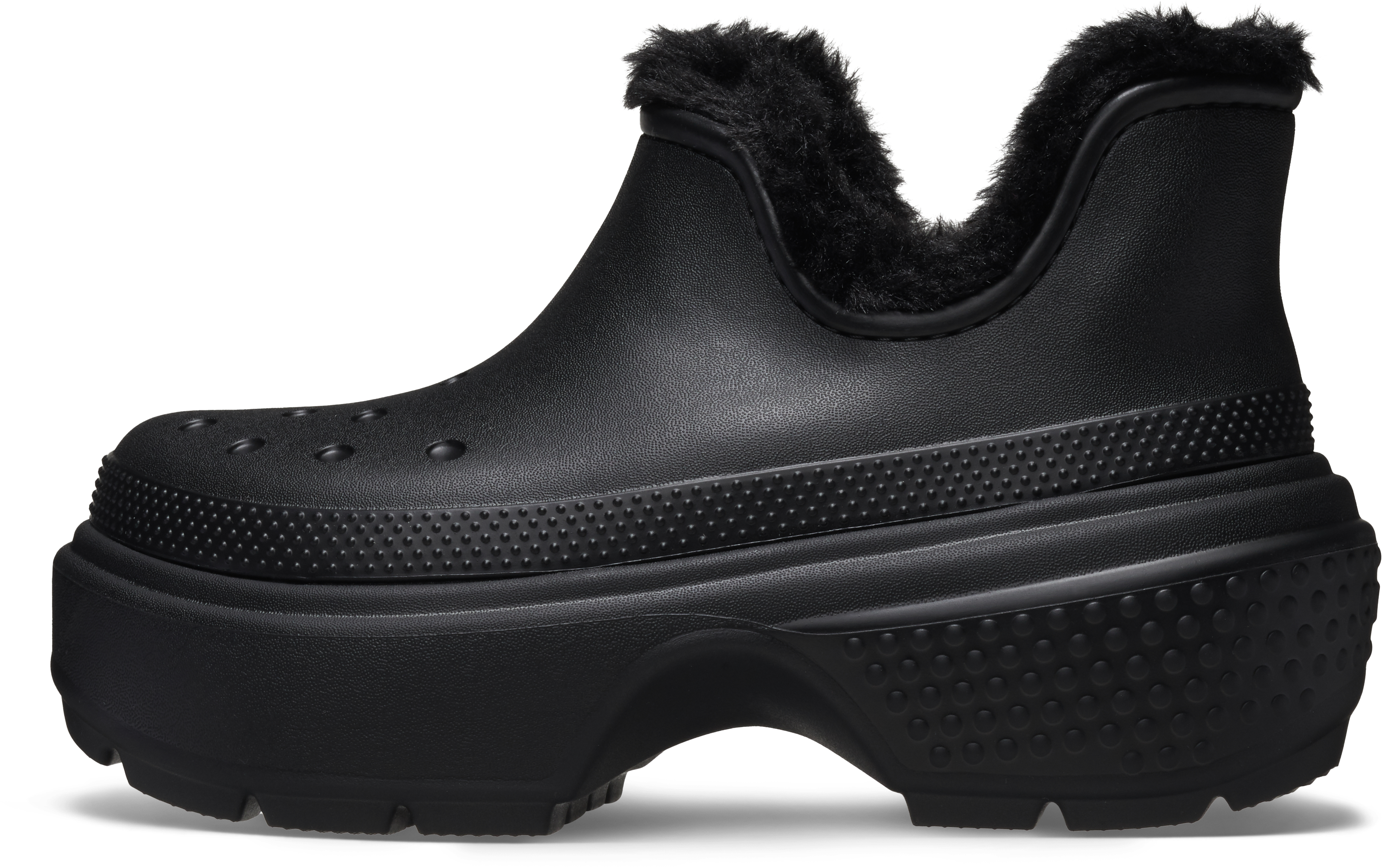 Crocs  Stomp Lined Shorty støvler - sort