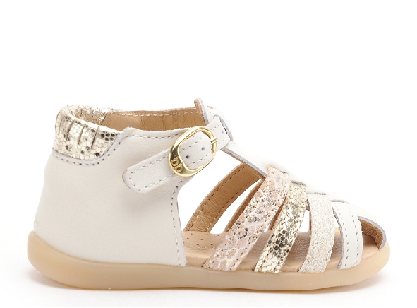 Babybotte nu pieds bebe guppy blanc