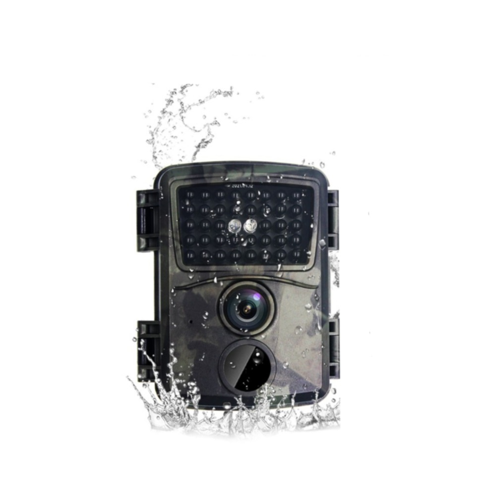 Mini Outdoor Wildtier (12MP) Kamera Nachtsichtkamera mit 38 LED's (IP54) Micro SD Kartenslot - Camouflage