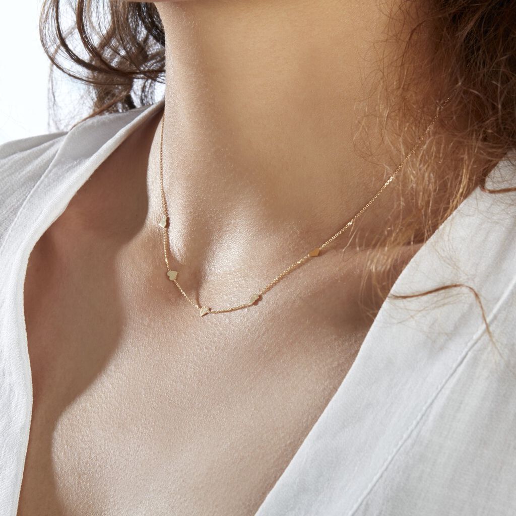 Collier Darleen Or Jaune