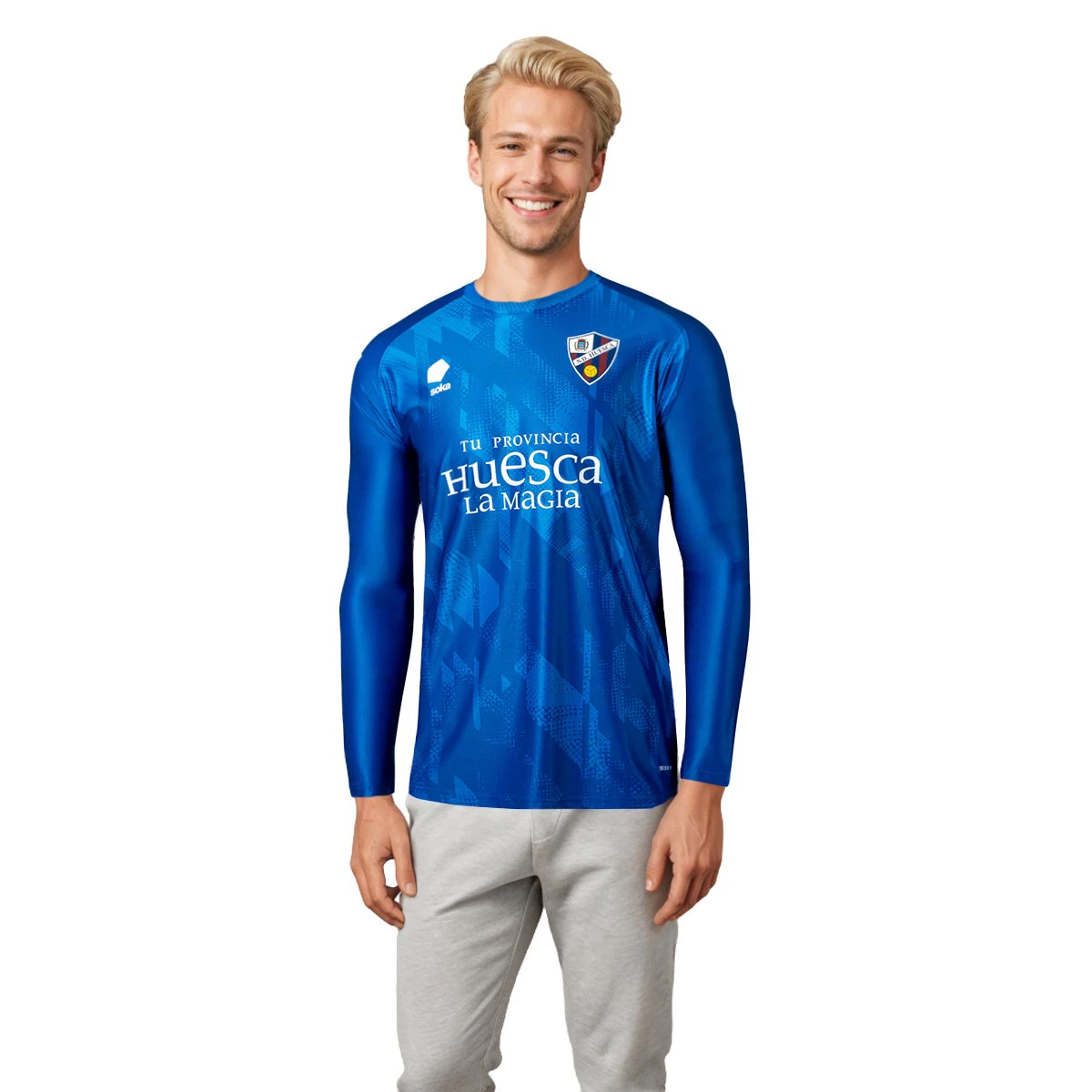 T-Shirt Soka SD Huesca Primeiro Equipamento Guarda-redes 2024-2025