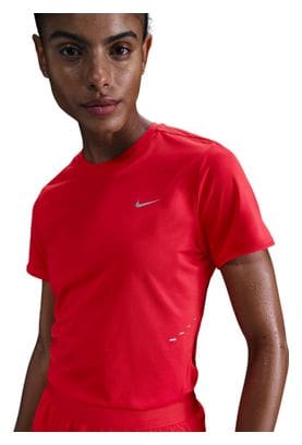 Maillot manches courtes Nike Dri-Fit Swift Rouge Femme