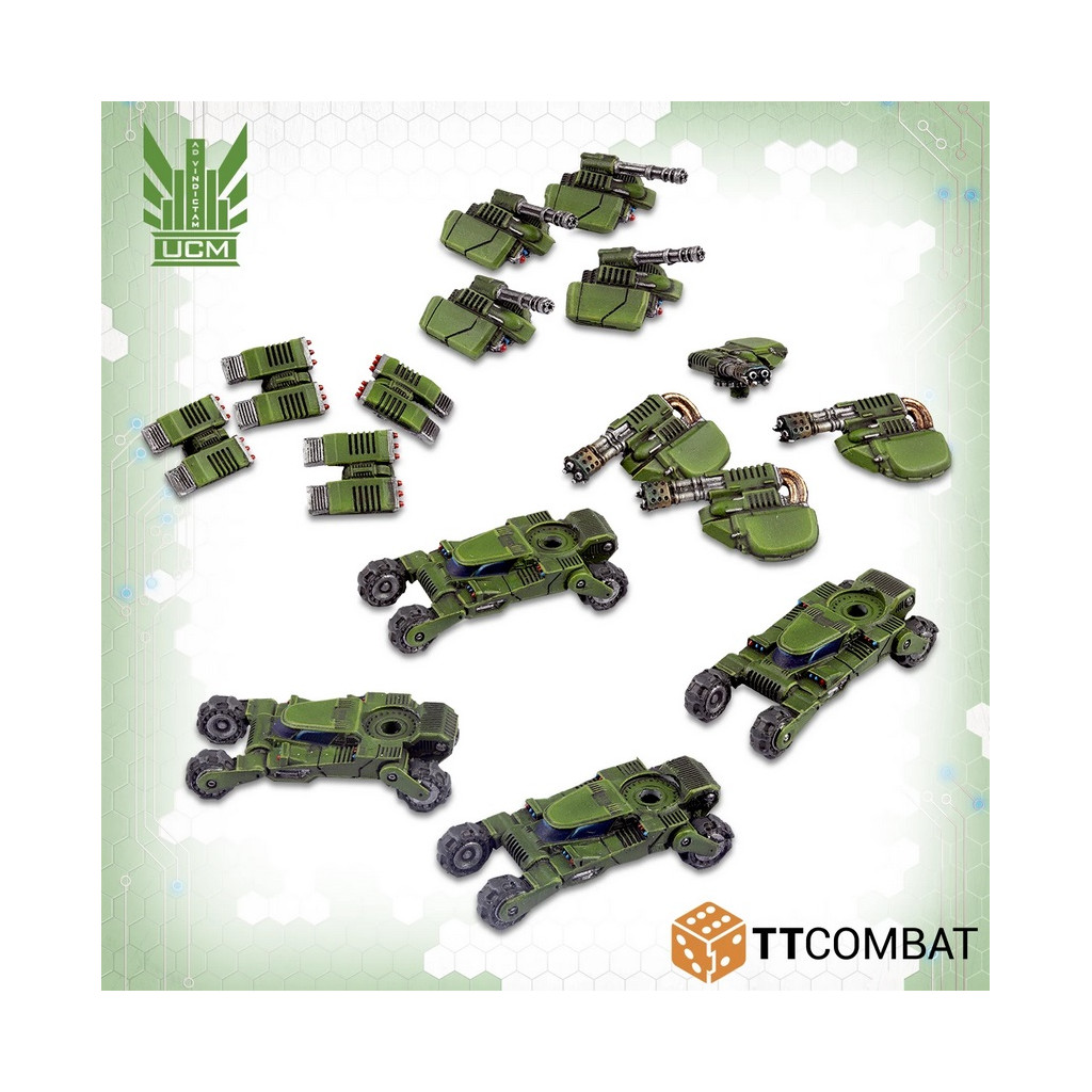 Dropzone Commander - UCM Wolverine Scout Buggies