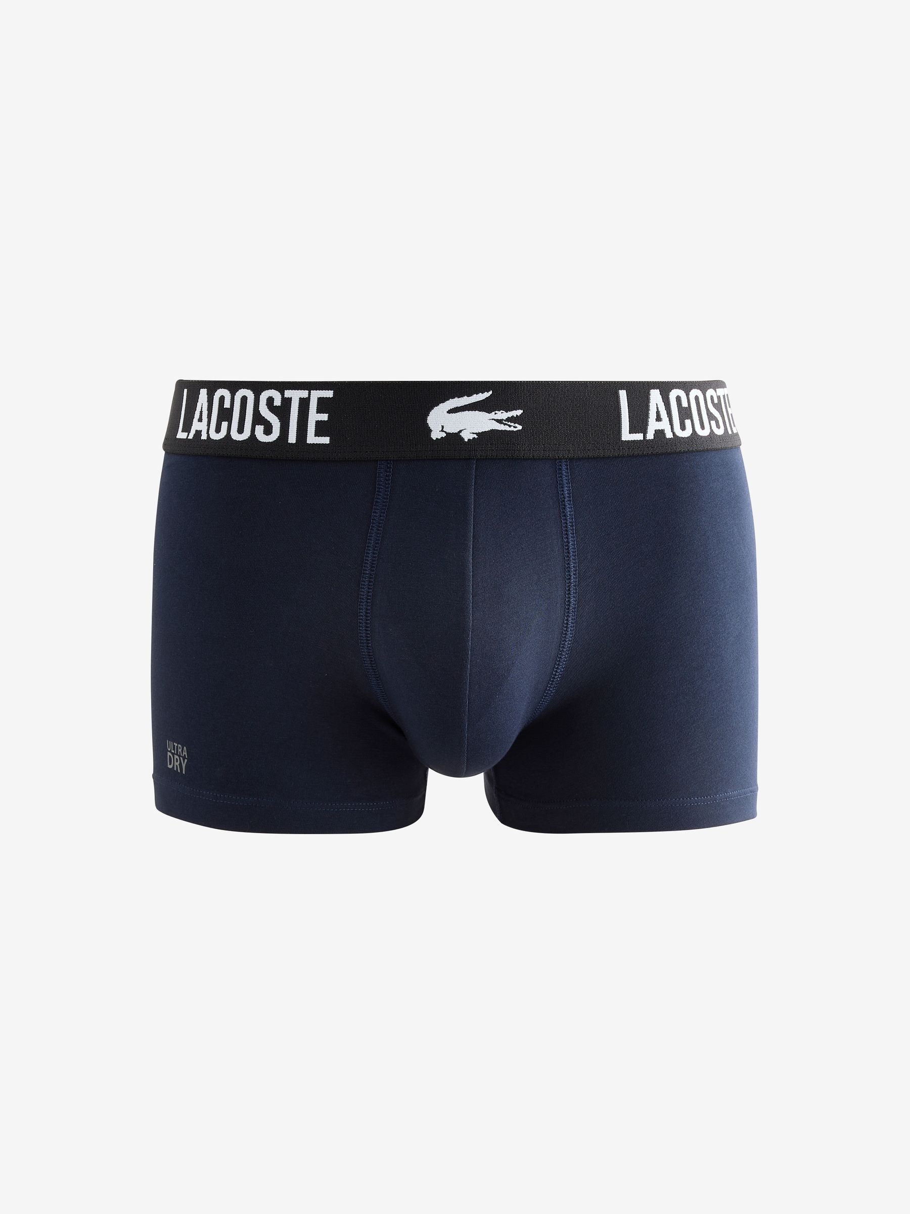 Marineblauw - Lacoste® set van 3 boxershorts