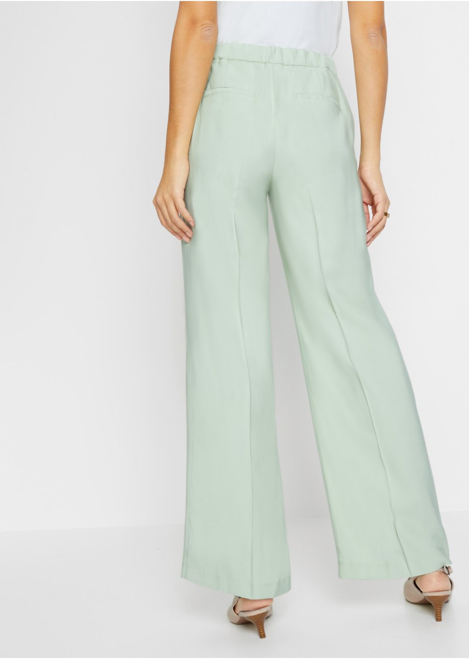 Pantalon à jambes larges
