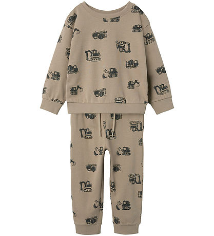 Name It Sweatset - NmmVildar - Reines Kaschmir m. Print