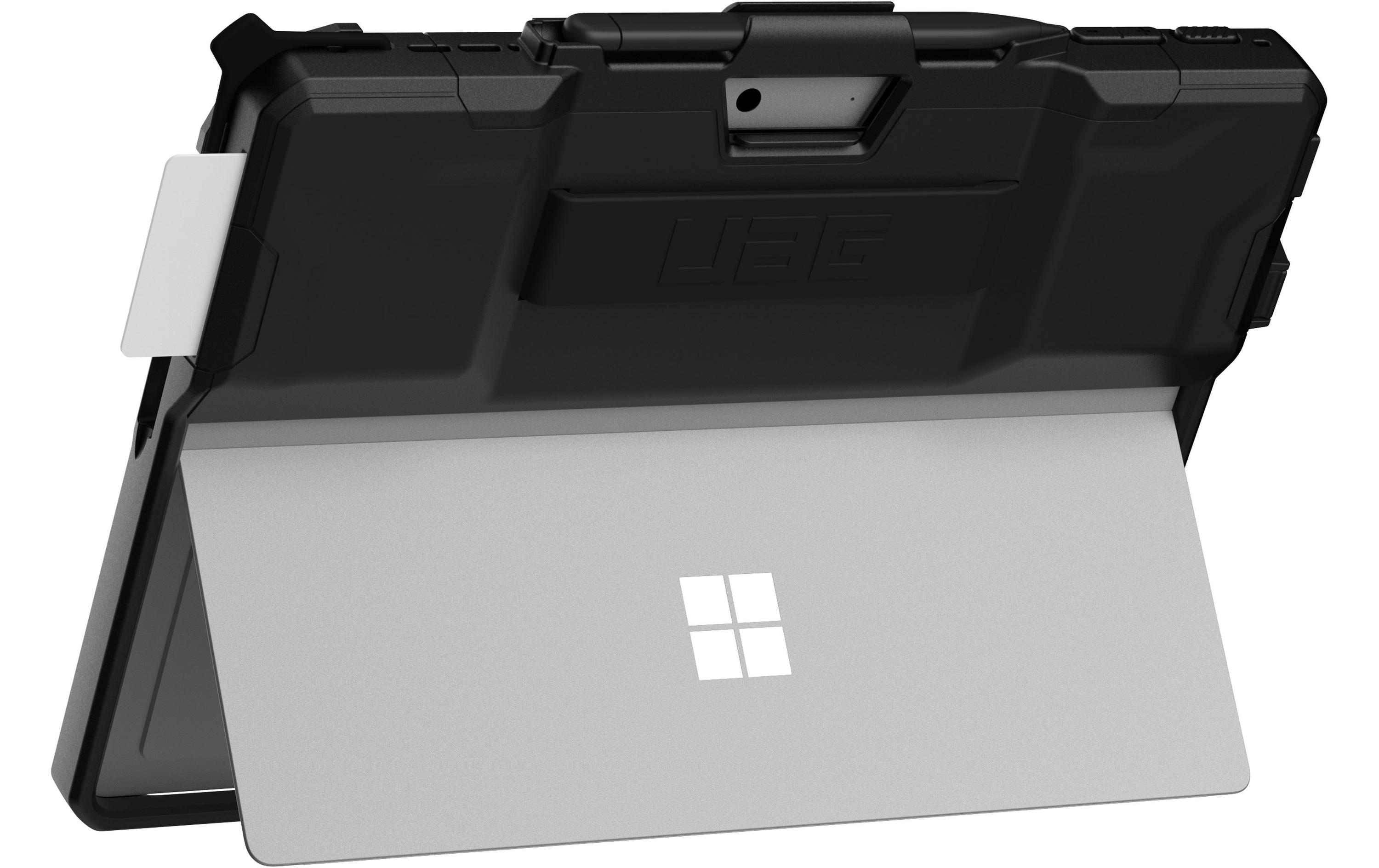 Tablet Back Cover Scout Case Surface Pro 9 Schwarz<br>Tablet Back Cover mit Kartenleser für das Microsoft Surface Pro 9