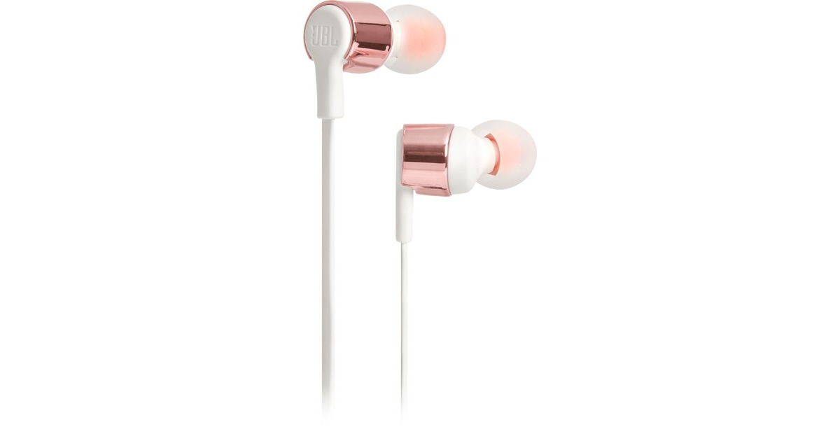 JBLTUNE 210 in-ear oortjes  (Rood)