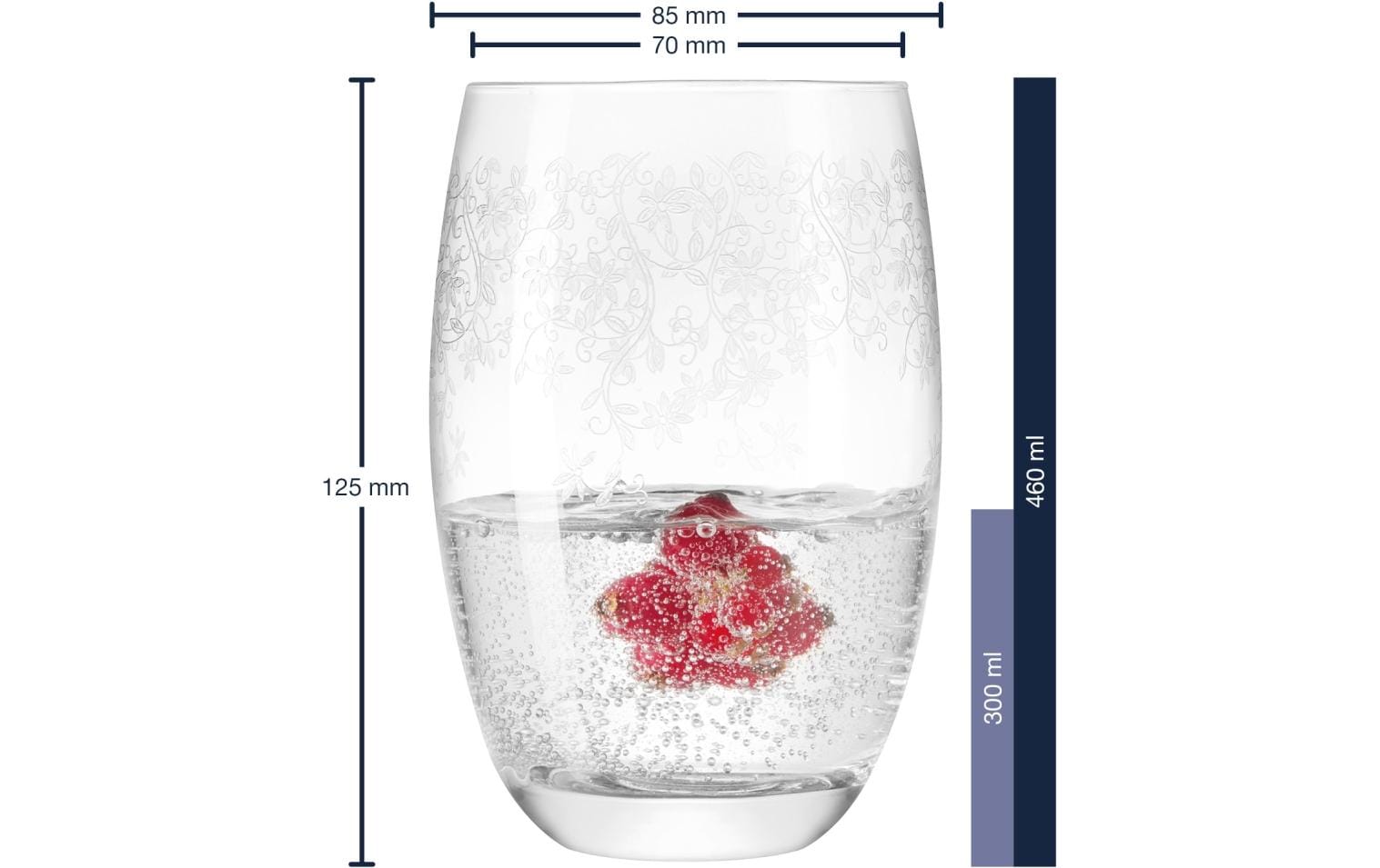 Longdrinkglas Chateau 460 ml, 6 Stück, TransparentDrinkglas-Set