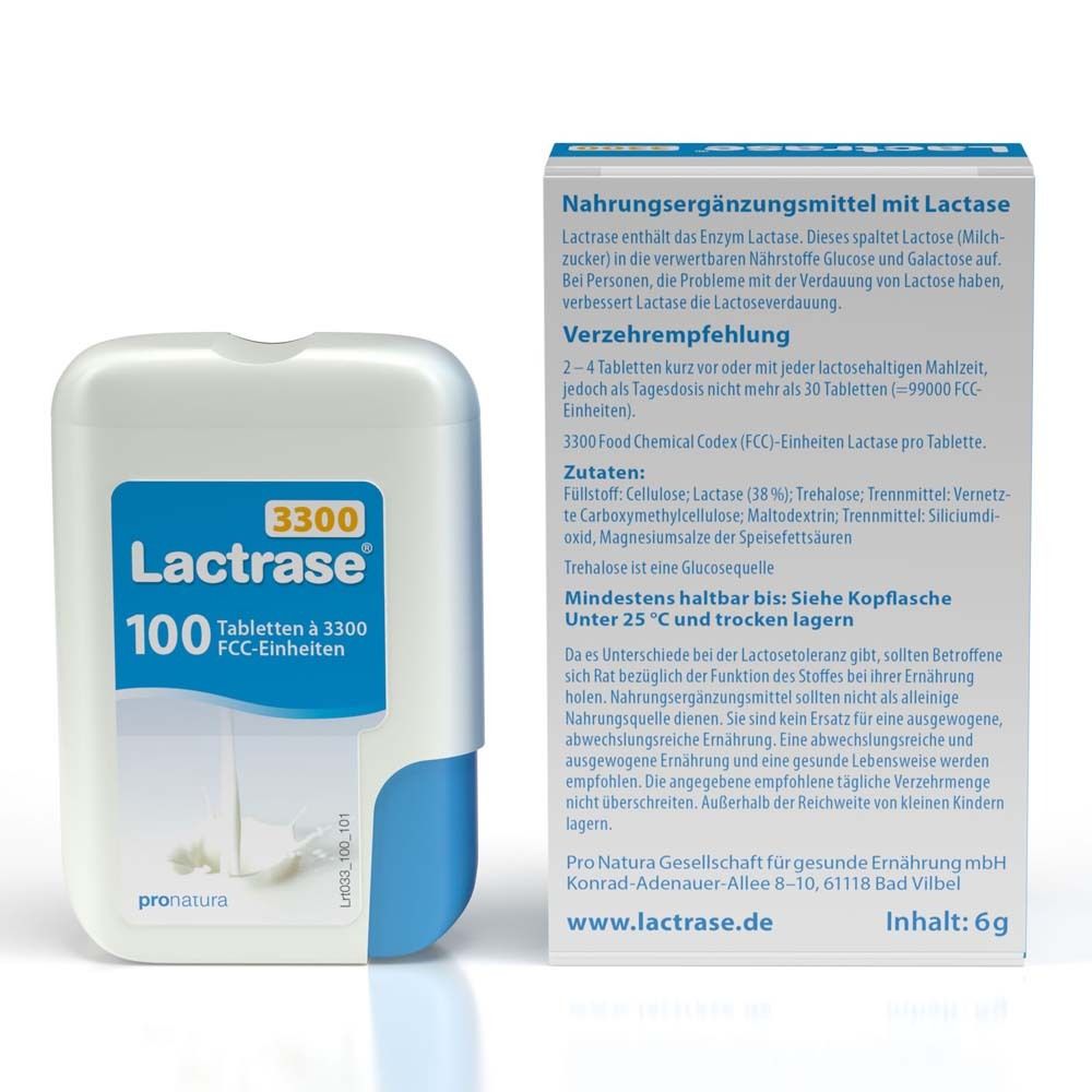 Lactrase® 3300 FCC Klickspender