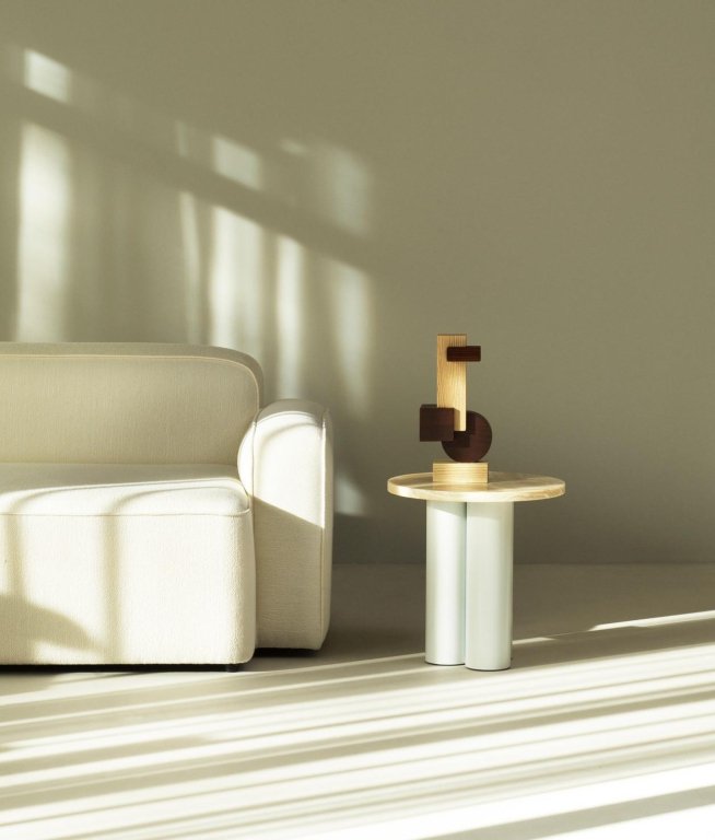Normann Copenhagen Join Sculpture woondecoratie medium Ash/Carbonized Ash