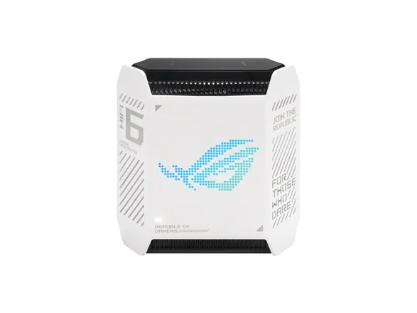 ASUS ROG Rapture GT6 - Wi-Fi-system - (router) - op til 270 kvm - mesh 1GbE, 2.5GbE - Wi-Fi 6 - Dual Band