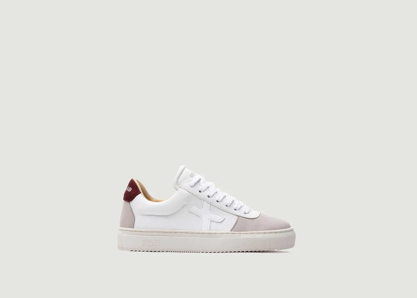 Sneakers NL06 White/Grey/Burgundy Newlab