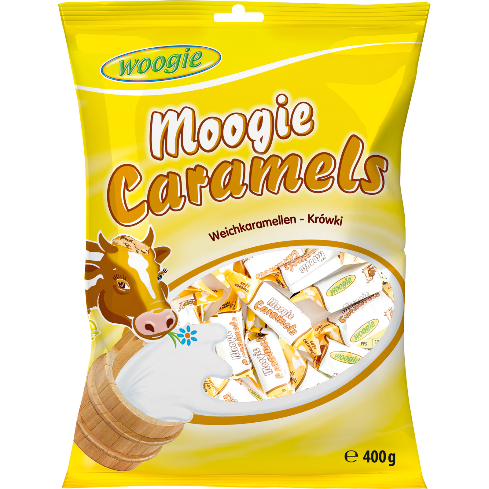 Woogie Milchkaramellen 400 g