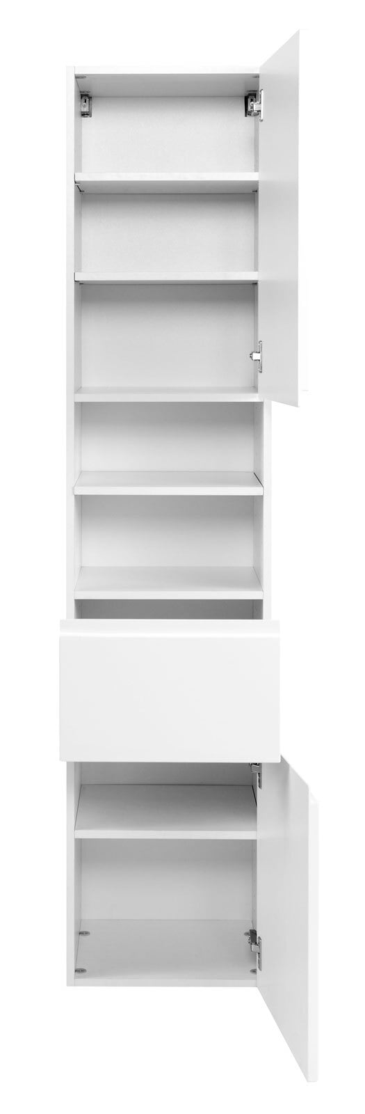 Hochschrank Cardiff 40 x 180 x 35 cm weiß