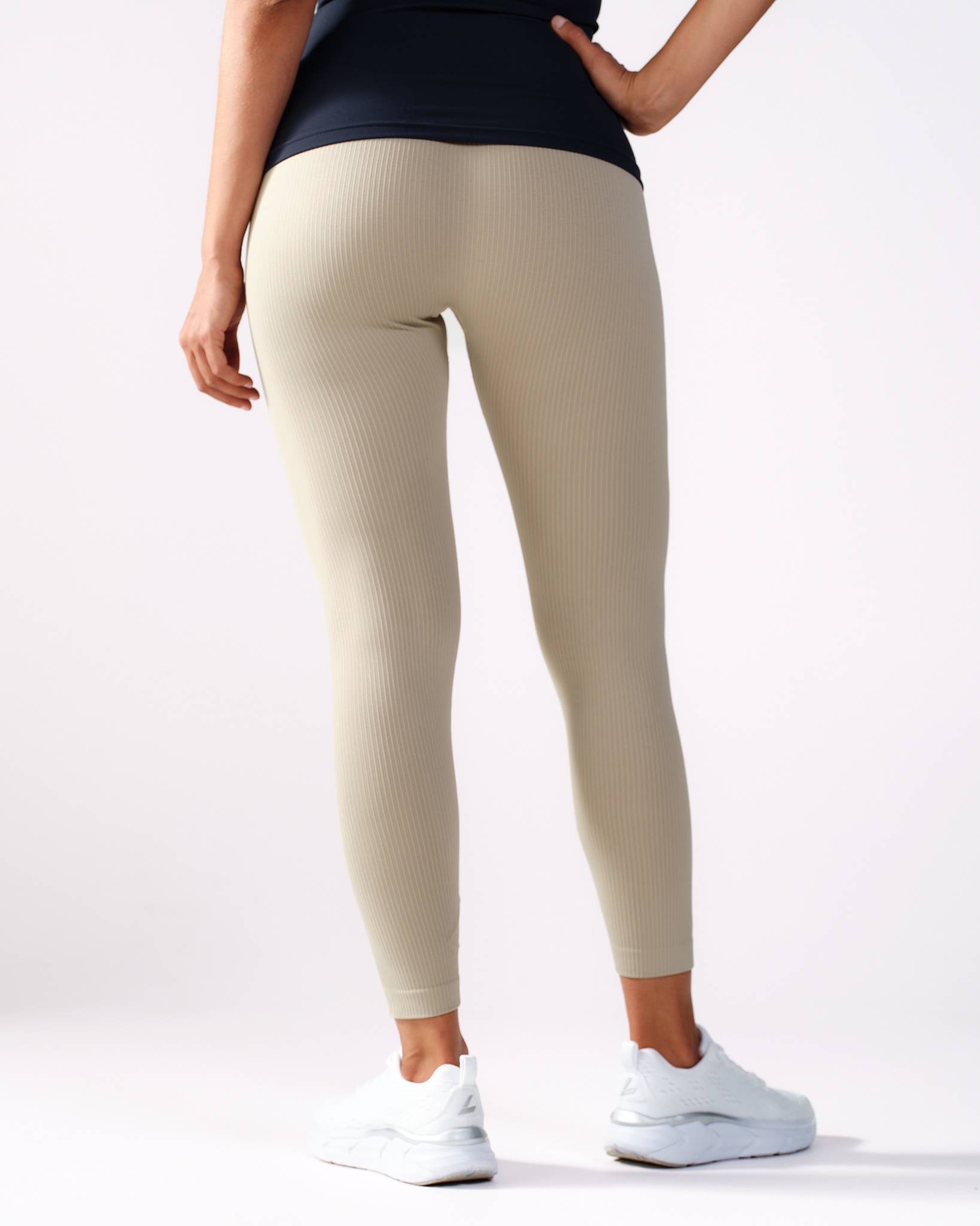 LEVITY Rib Tights Green