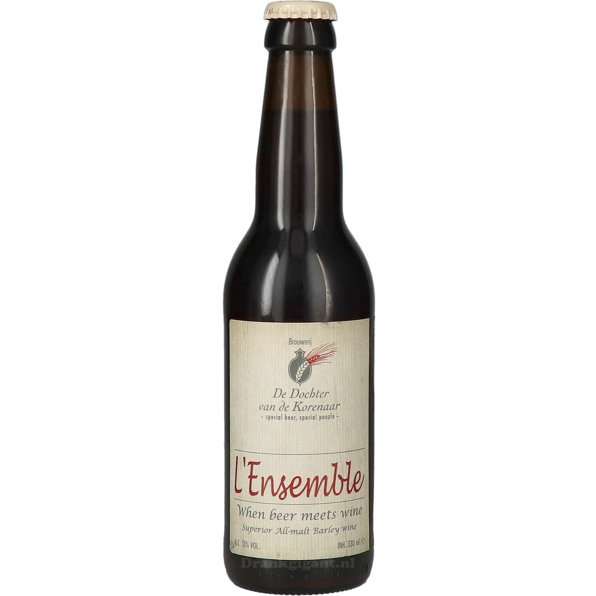 De Dochter Van De Korenaar L'Ensemble Barley Wine 33 cl