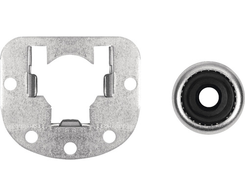 Schellenberg Systeem Mini wandbeugel voor achtkantige as Ø 40 mm
