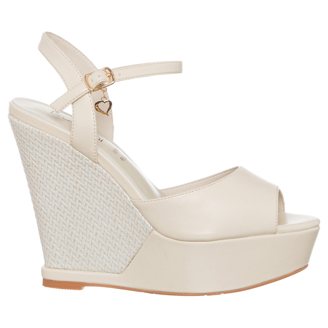 Tua By Braccialini Sandales compensées Emy beige/ivoire - Talon 12.5 cm
