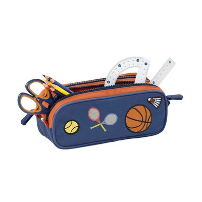 Trousse Championship - 2 compartiments - bleu - Viquel
