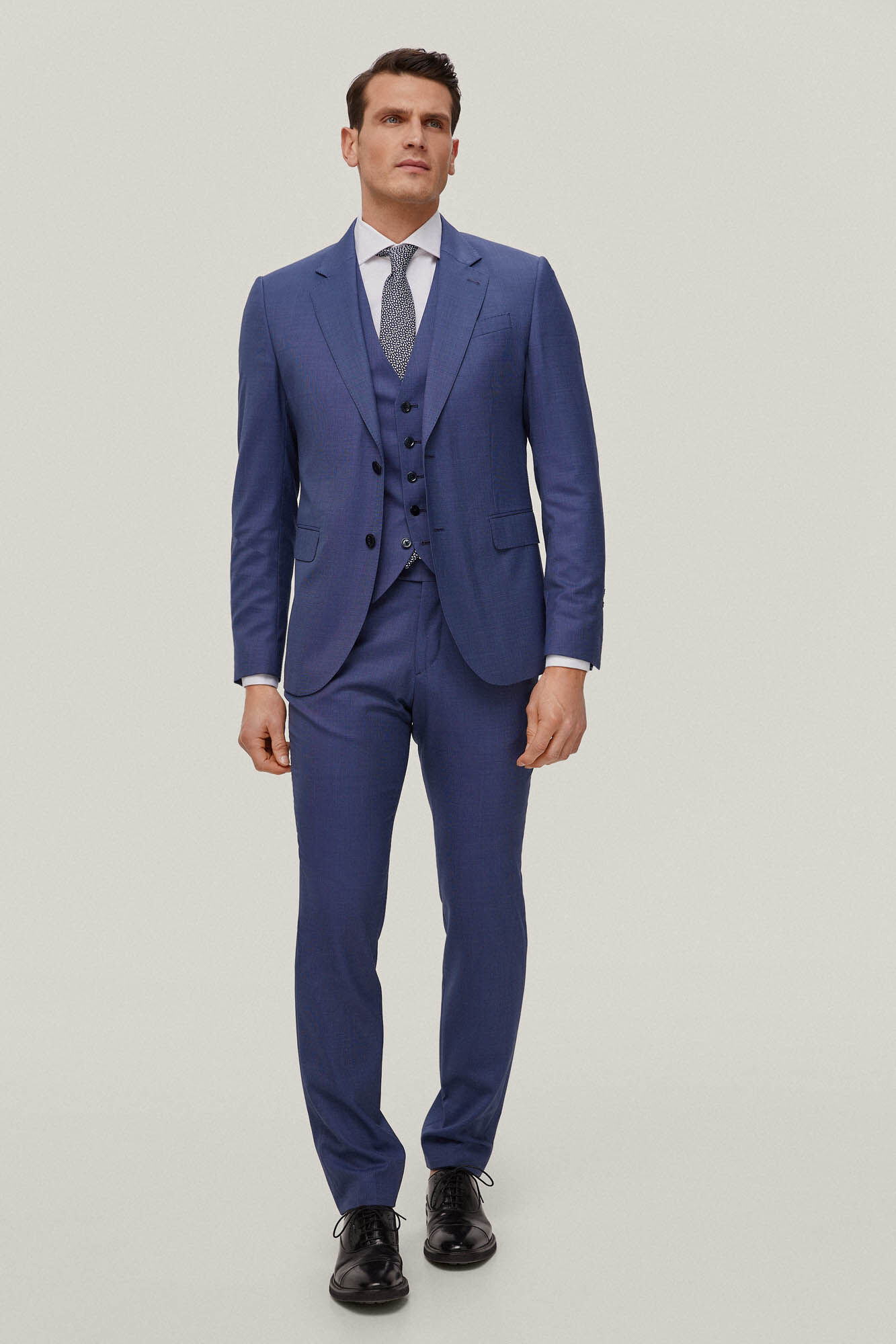 Calça Slim Azul - Azul