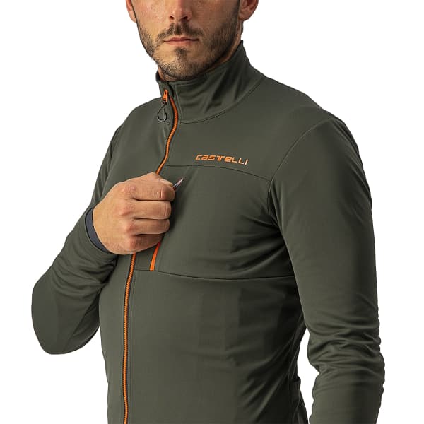 Veste vélo CASTELLI GO JACKET ANTHRACITE
