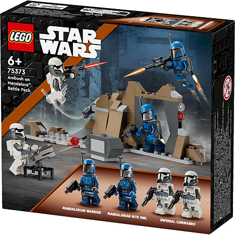 LEGO Star Wars Battle Pack med bagholdet på Mandalore 75373