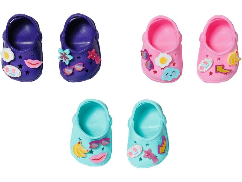 Baby Born Puppenkleidung Schuhe mit Pins assortiert Schuhe für die Puppe
