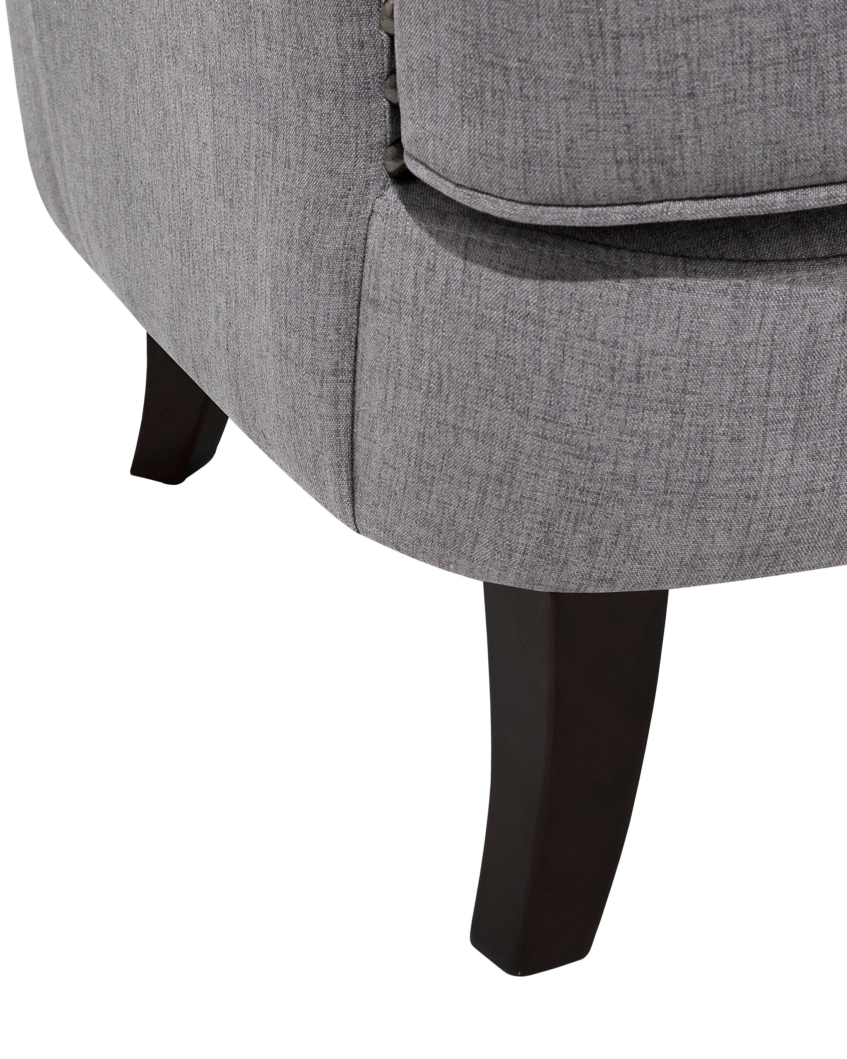 Fauteuil VIBORG II Stof Lichtgrijs