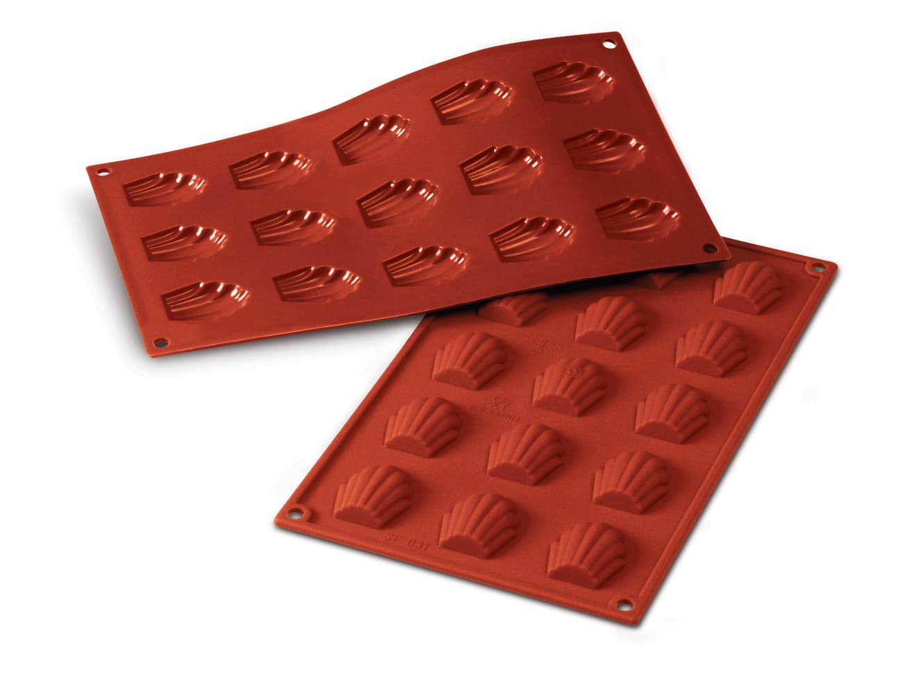 Moule silicone Silicon Flex - 15 mini-madeleines - 30 x 17,5 cm - Silikomart