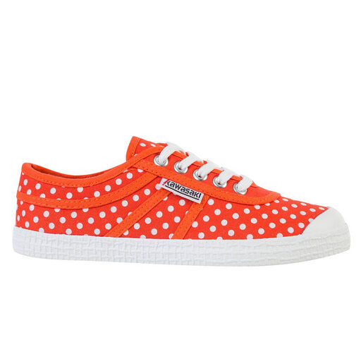 Tênis de lona com estampa de bolinhas da Kawasaki Footwear