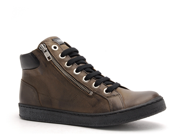 Chacal boots bottine plates femme 6147 kaki