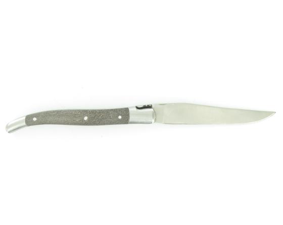 Laguiole 12 cm Lave mitres inox Couteau de poche Le Thiers par Regnaud