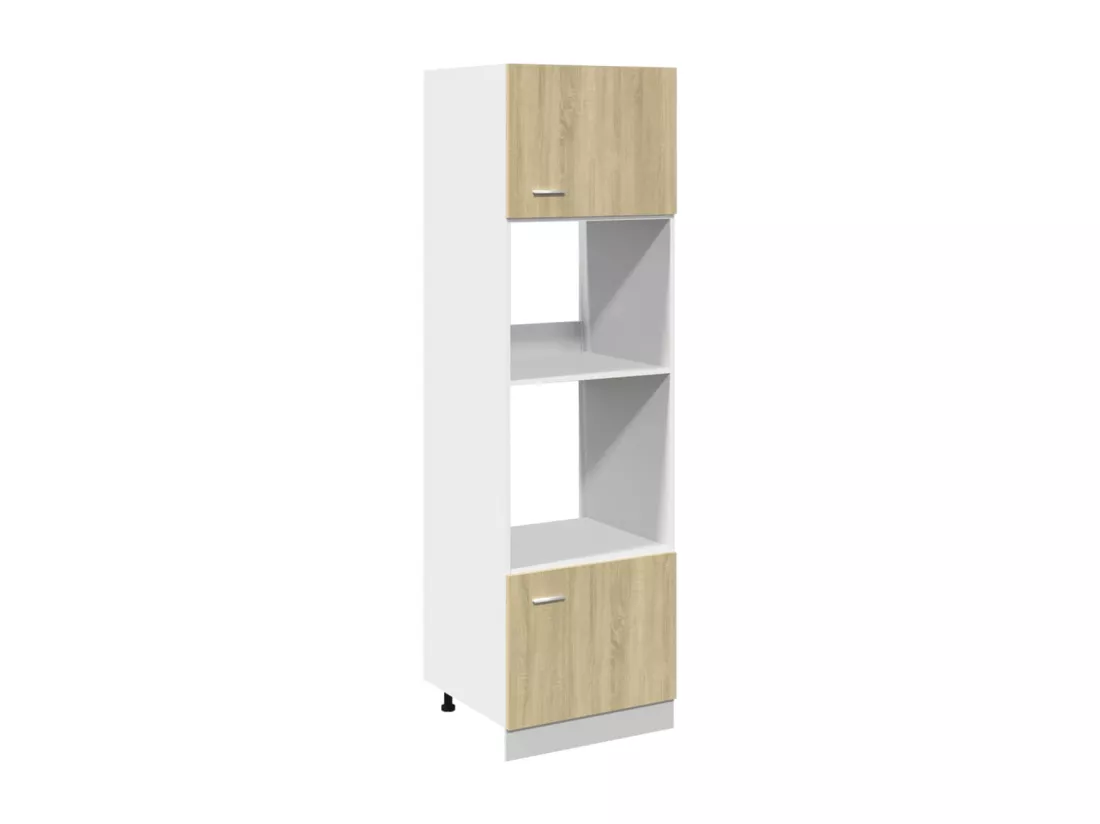 Ensemble d'armoires de cuisine 7 pcs chêne sonoma