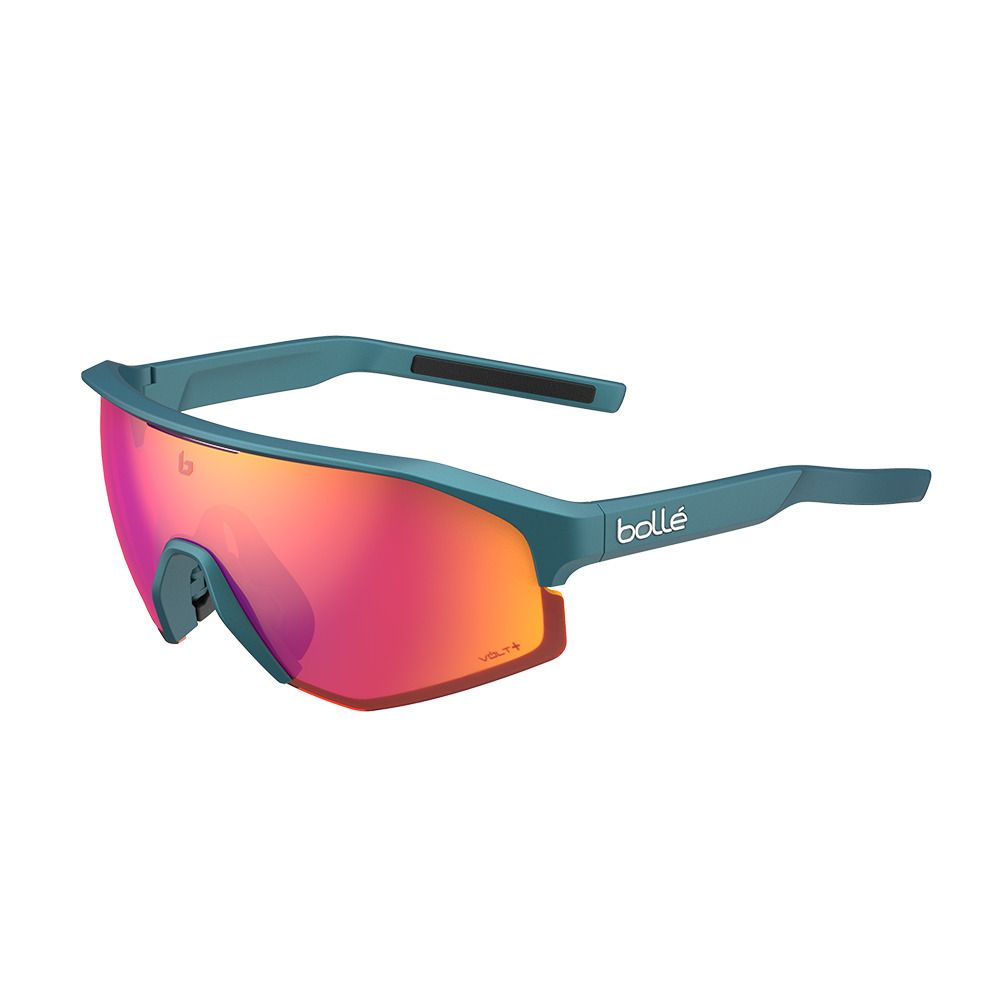 Bolle LIGHTSHIFTER - Lunettes de soleil polarisés creator teal metallic/volt+ ruby