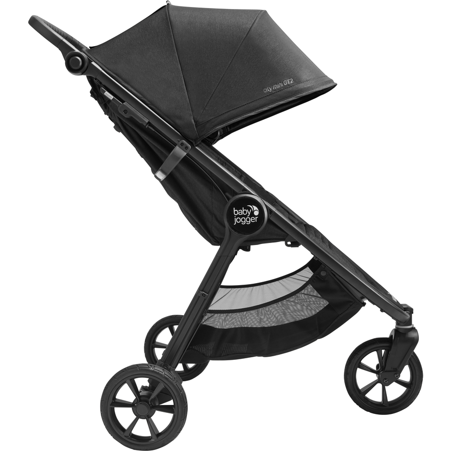 baby jogger Kombi-Kinderwagen City Mini GT2 Opulent Black inklusive Babywanne und Sicherheitsbügel