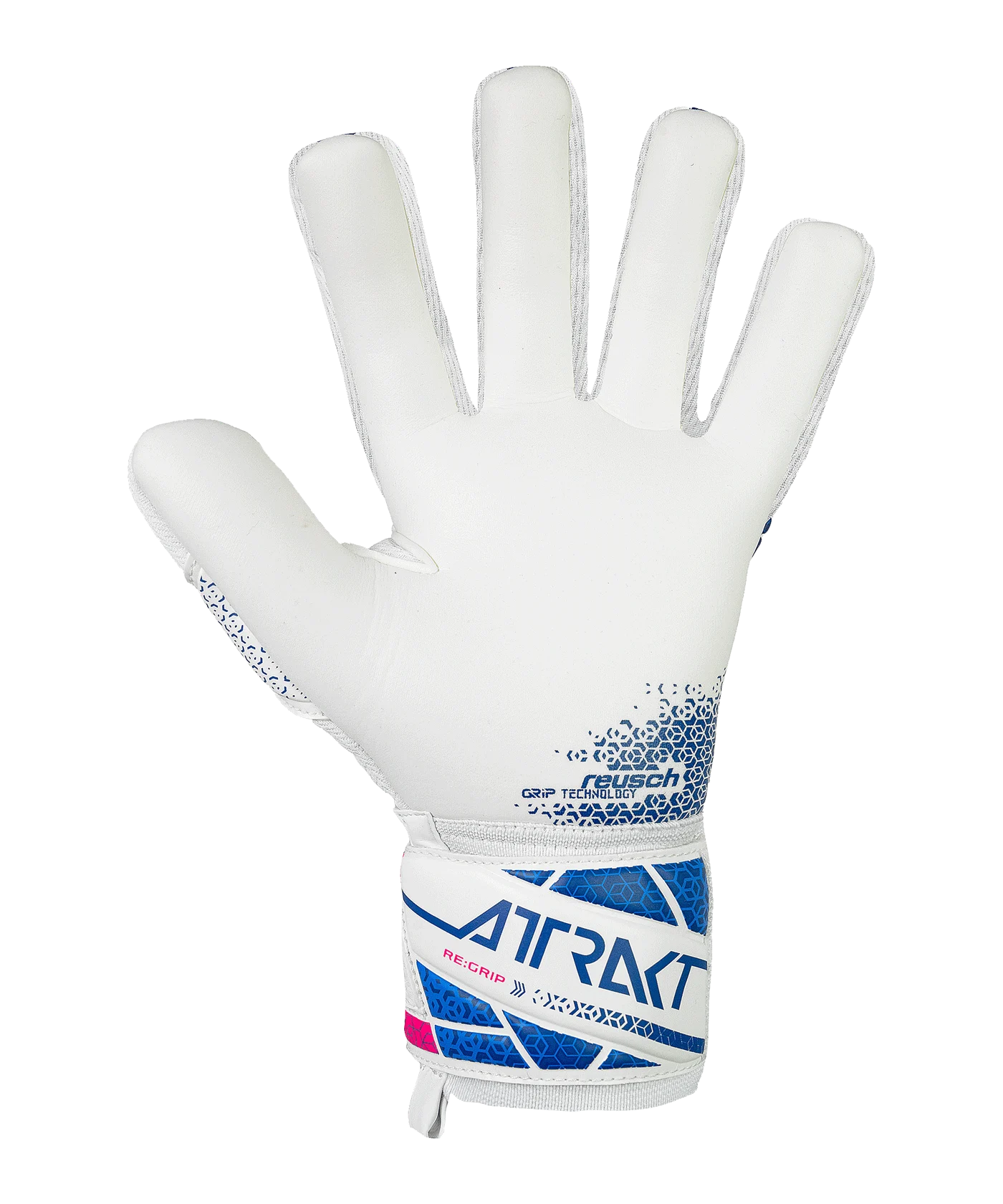 Reusch Attrakt Grip NC goalkeeper gloves blue F4310