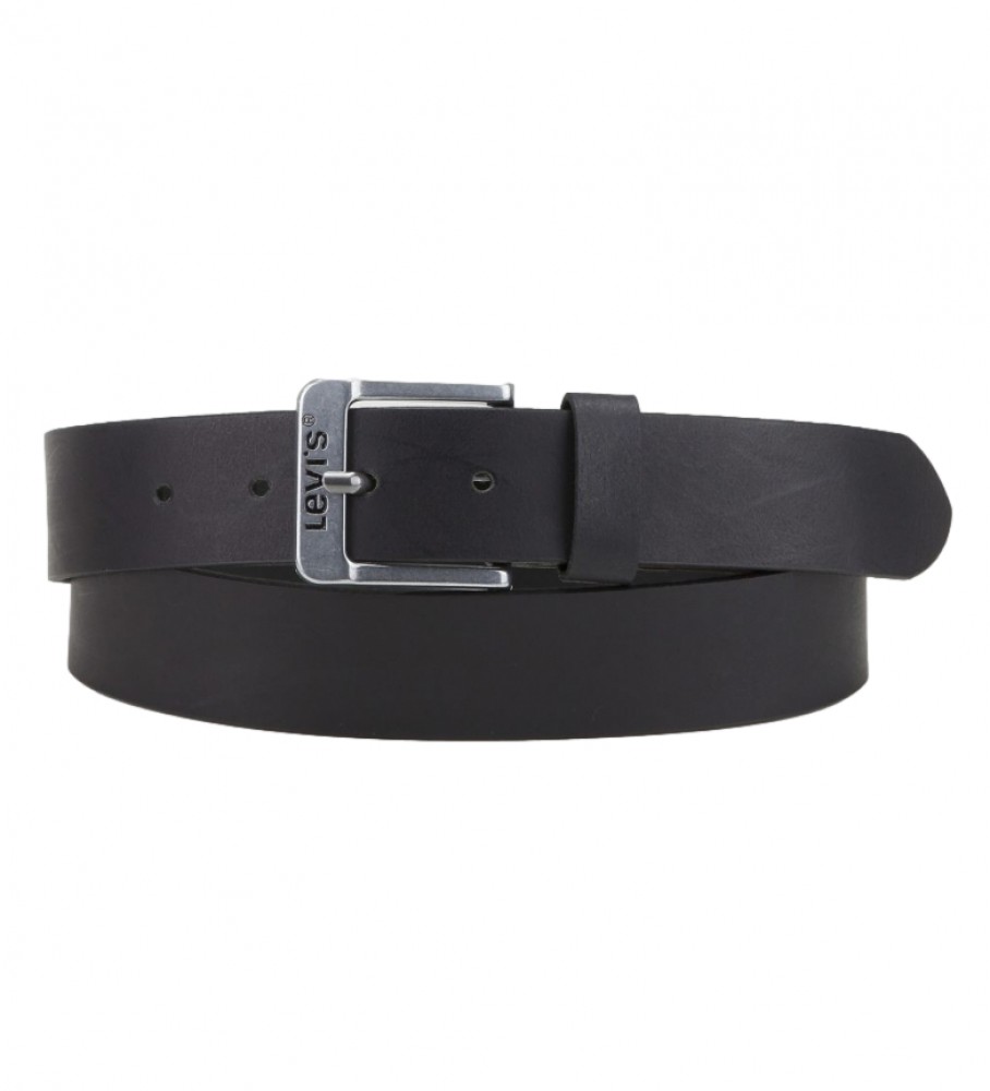 Cinto de couro preto Levi's Free