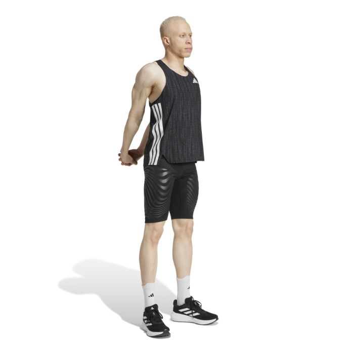 adidas Herre Singletter Adizero Singlet Sort