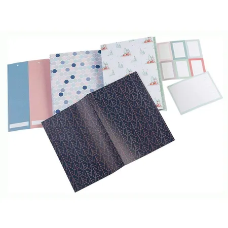 Folia Lieblingspapier Winter, 80 g/qm, 10 Blatt in 10 verschiedenen Motiven sortiert