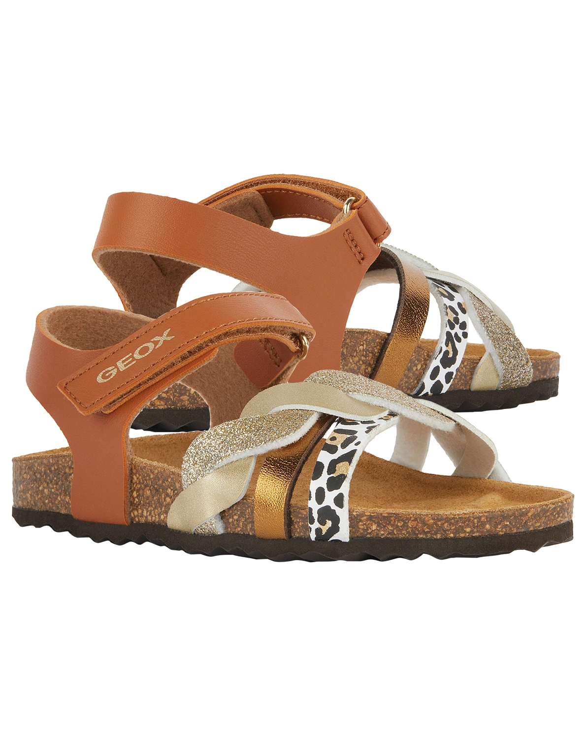 Sandalen J ADRIEL G. B in cognac/platinum