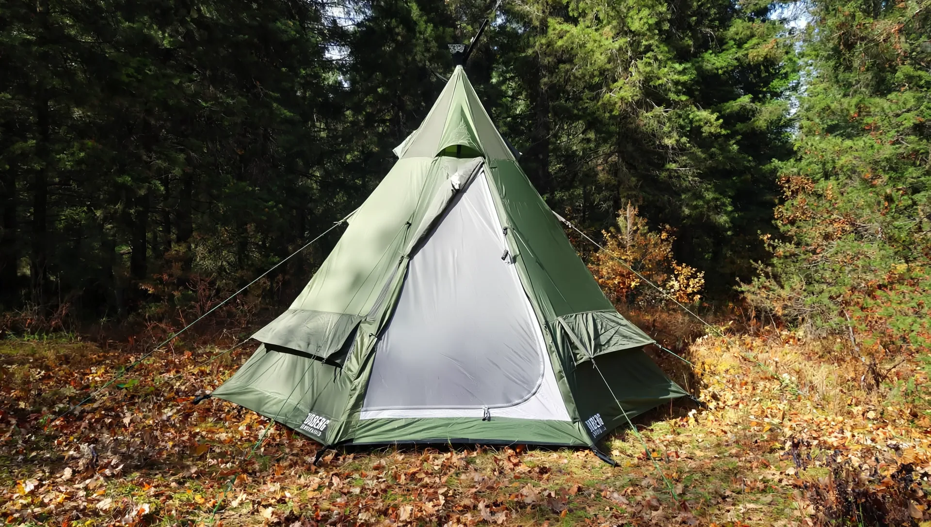 Urberg Tipi Tent 5-person 2.0 Kombu Green