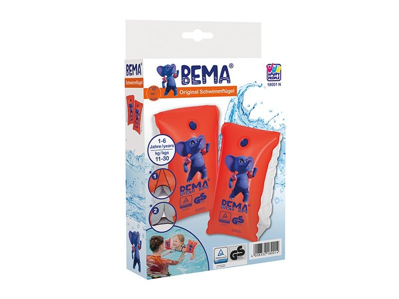 Bema Schwimmflügel Gr. 0 Für Kinder von 1 bis 6 Jahren