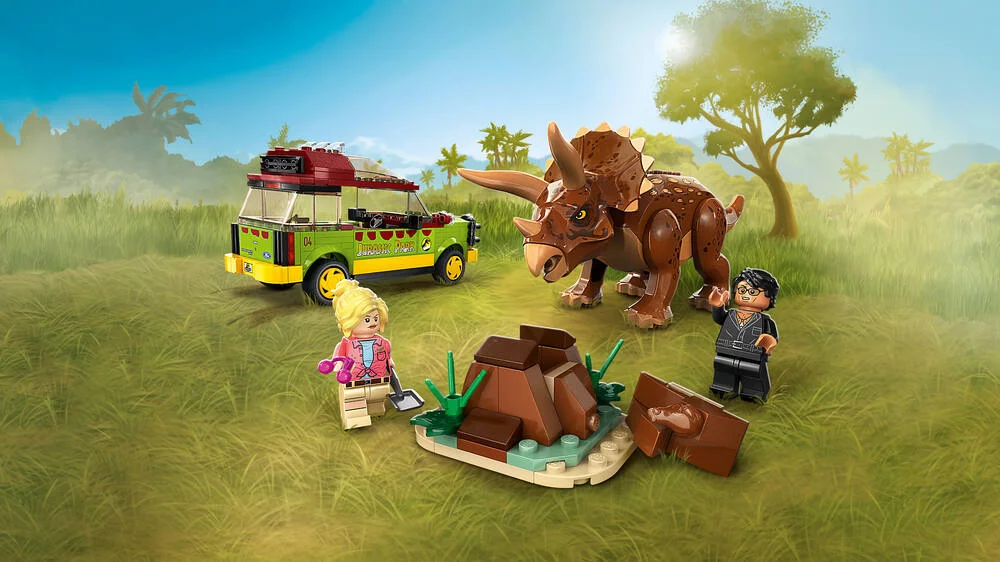 LEGO®JURASSIC WORLD™ 76959 - LA RECHERCHE DU TRICERATOPS