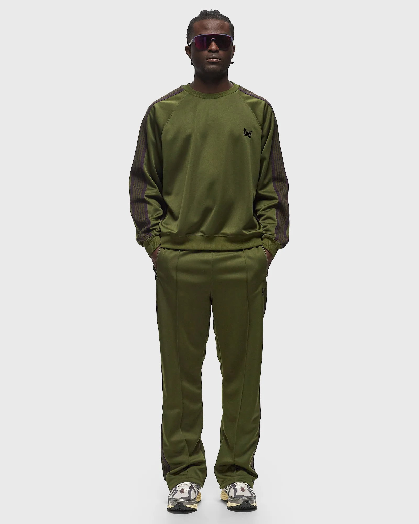 Needles Track Crew Neck Shirt