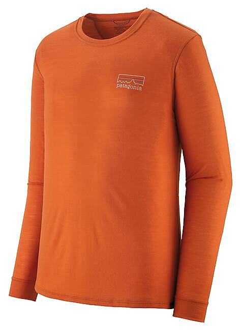 PATAGONIA - TS ML CAP COOL MERINOS GRAPHIC M