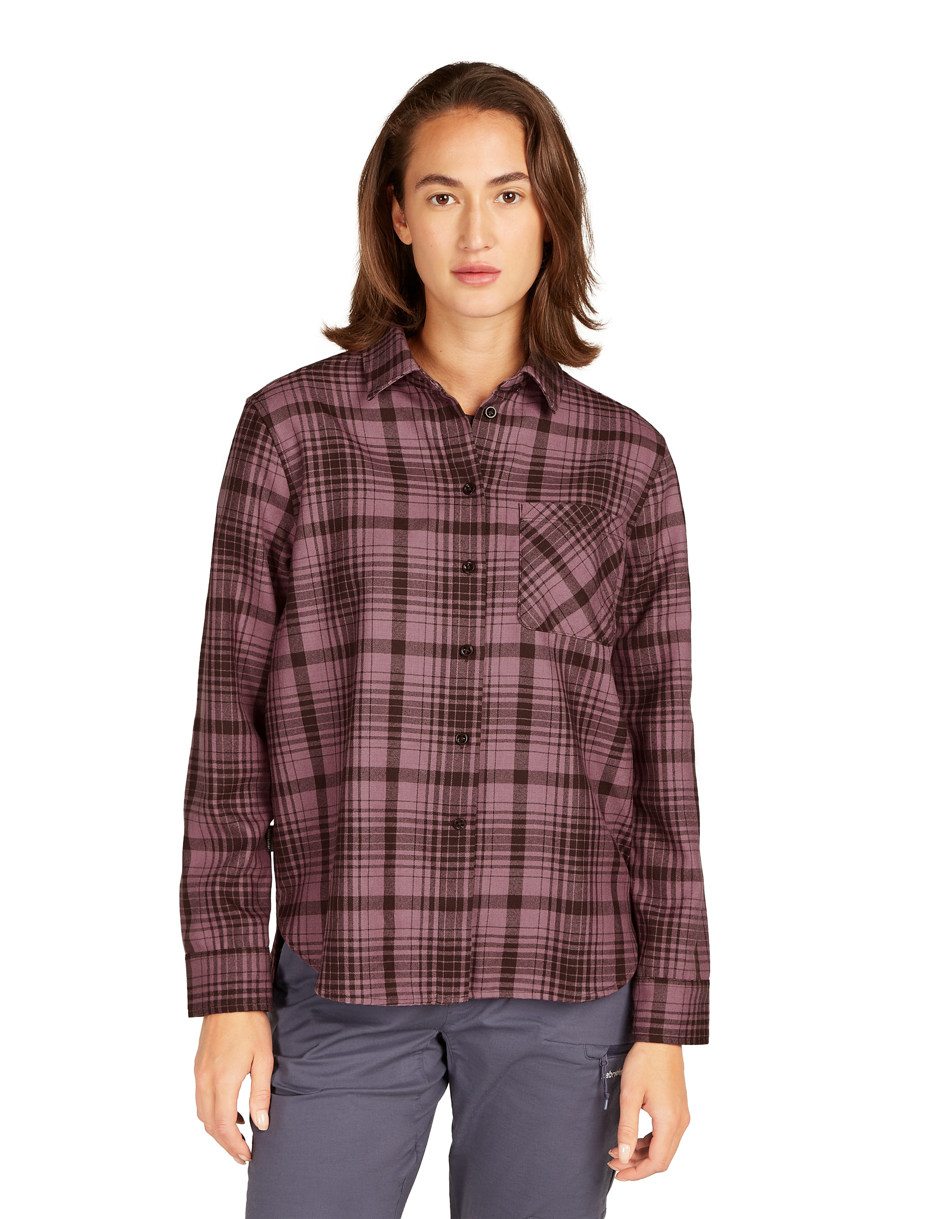W 200 Dawnder LS Flannel Shirt Plaid