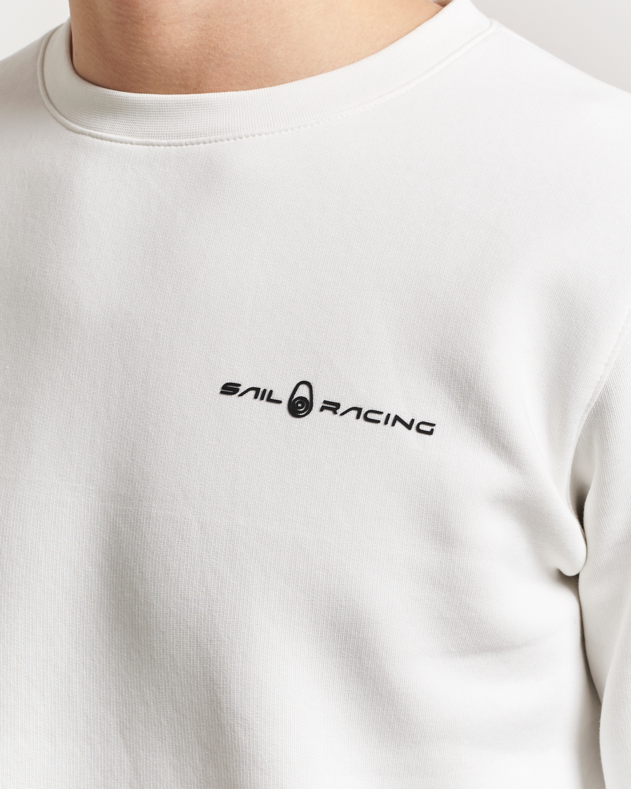 Sail Racing Bowman Crew Neck Sweatshirt Storm White